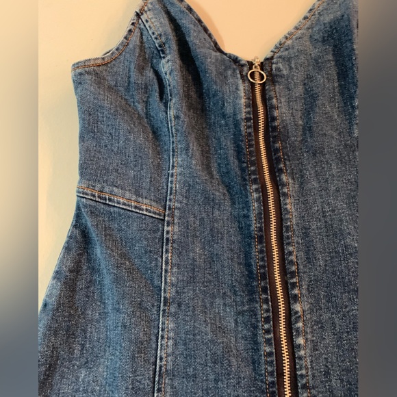 Denim zip up dress - Picture 5 of 5